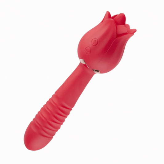 ViveFlowers Rose Vibrator for Discreet Clitoral Pleasure