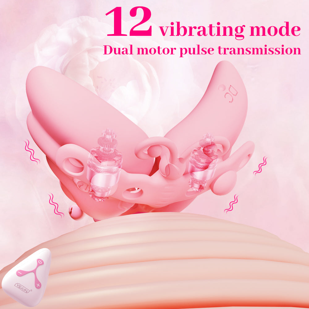 ButterflyKiss Nipple Vibrator - Nipple Clamps | ViveVibe ButterflyKiss Nipple Vibrator - Nipple Clamps | ViveVibe
