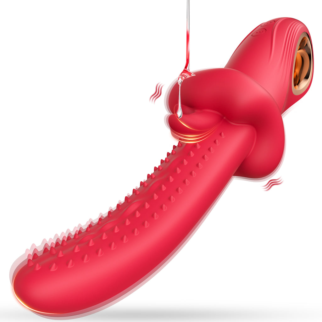vivevibe CrimsonBarb Tongue Licking Vibrator