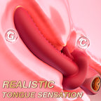 vivevibe CrimsonBarb Tongue Licking Vibrator