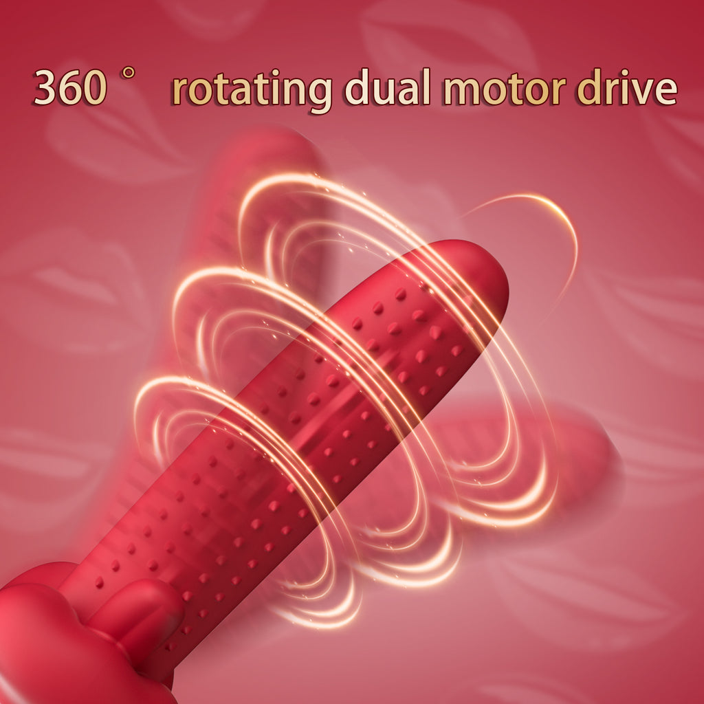 vivevibe CrimsonBarb Tongue Licking Vibrator