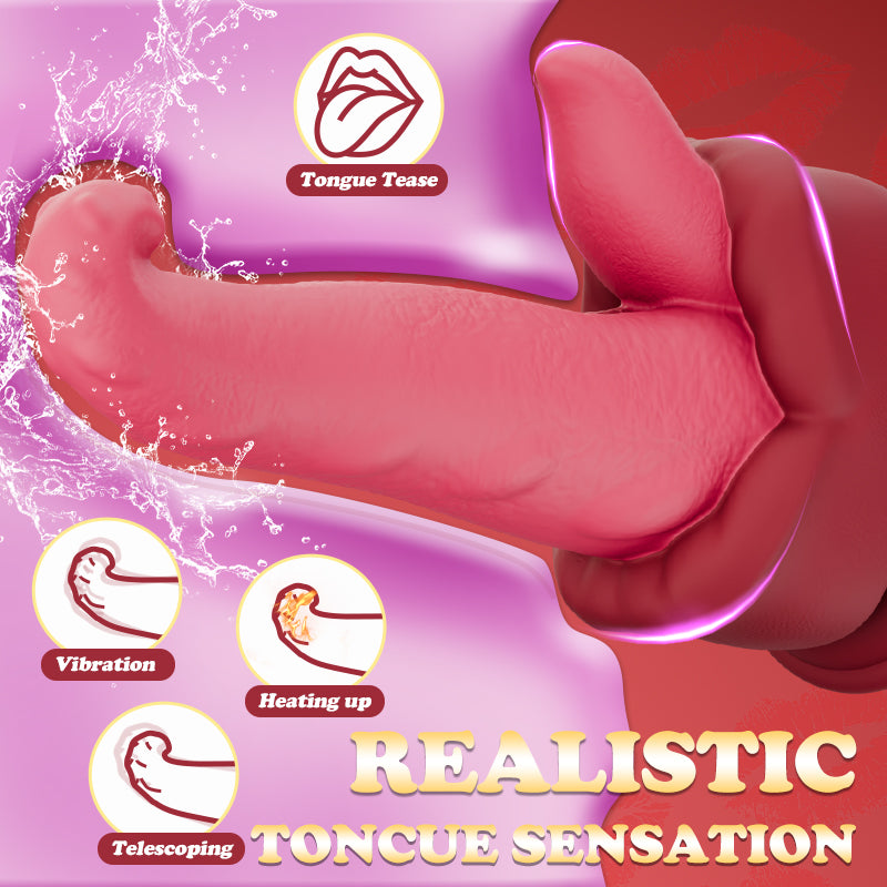 vivevibeKissProwTongueLickingVibrator