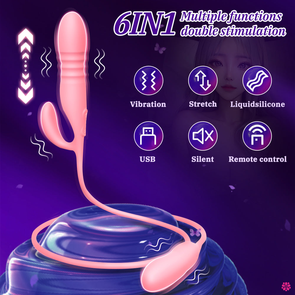  ViveVibe LoveStick Triple Rabbit Vibrator