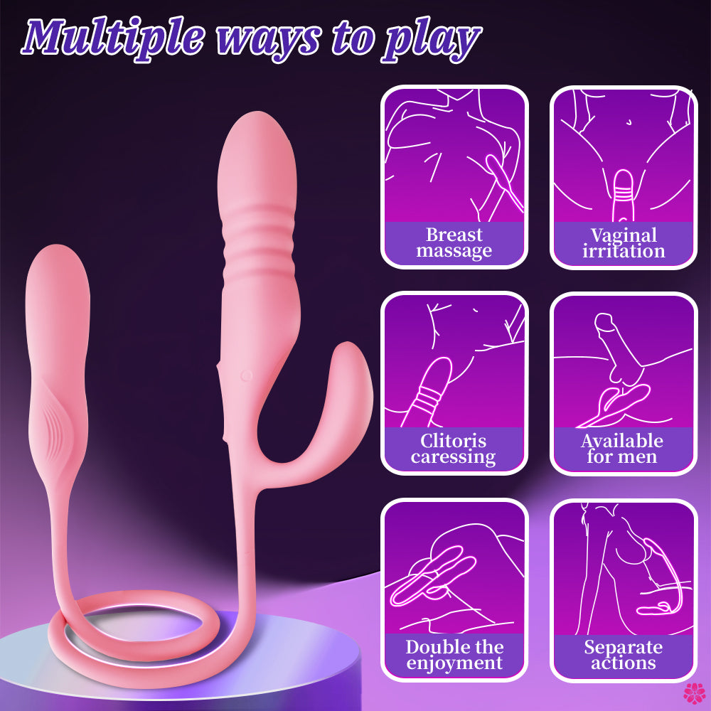  ViveVibe LoveStick Triple Rabbit Vibrator
