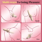 ViveVibe LoveTalk Flapping Tongue Licking Vibrator for Oral-Like Sensations