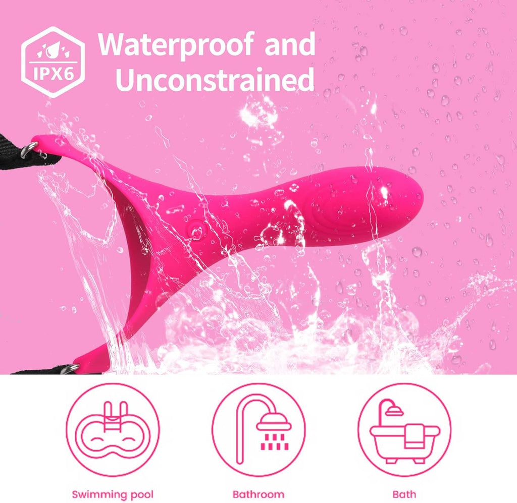 vivevibeObeyBandFace Strap On Vibrator