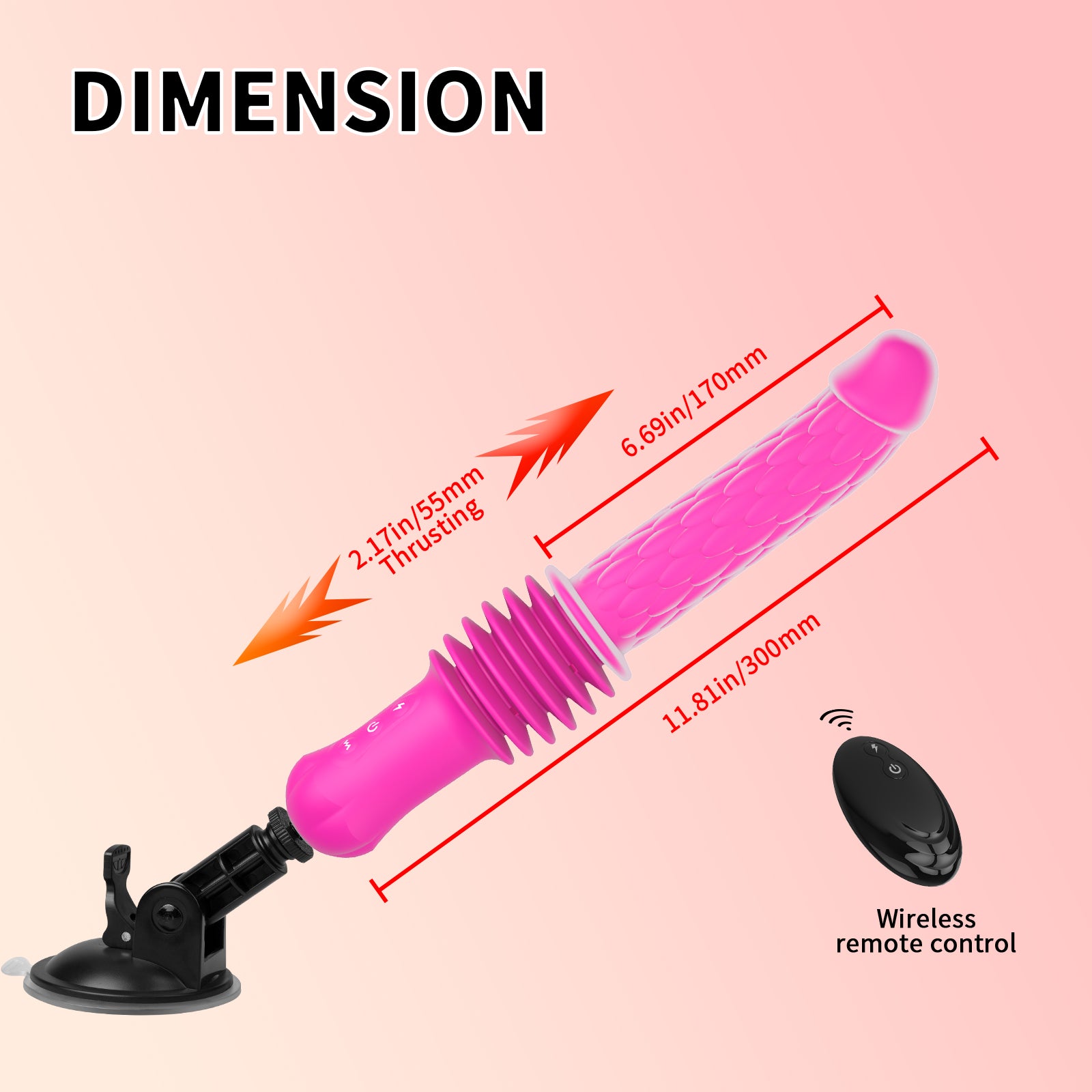 PinkBerserk Mini Sex Machine 