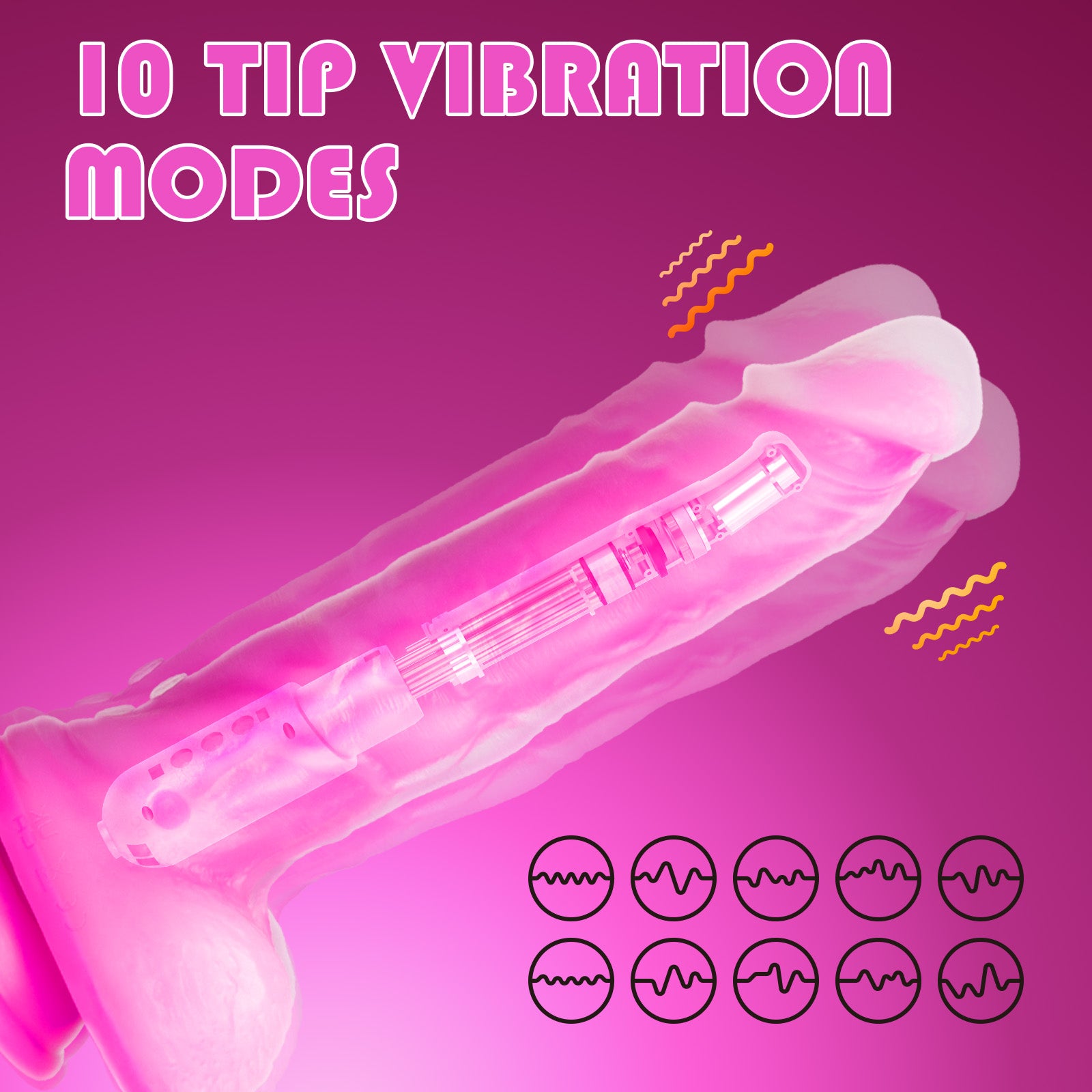 vivevibePinkRhapsodyDildoVibrator