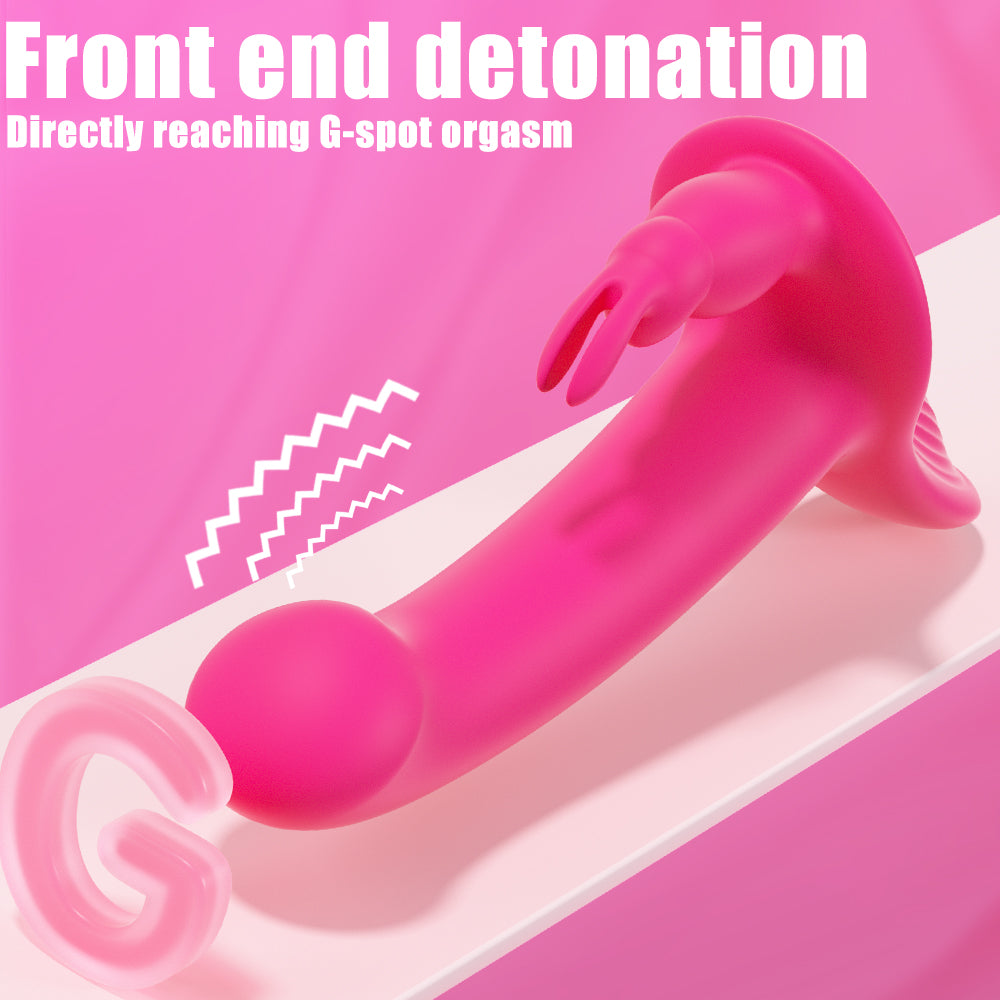 vivevibeStrapBunnyStrap On Vibrator