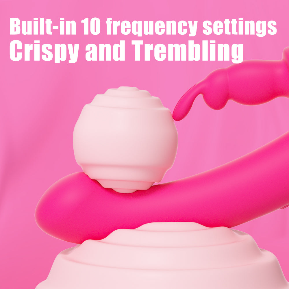 vivevibeStrapBunnyStrap On Vibrator