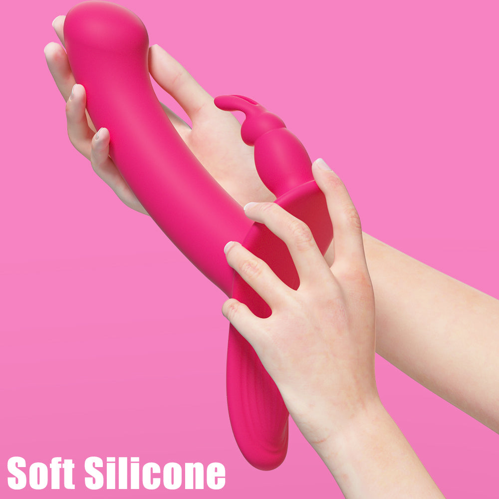 StrapBunny – Wearable Strap-On Vibrator with Remote Control & 10 Vibration Modes