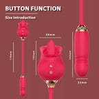 VivevibeTeaseFlickDualrosevibrator
