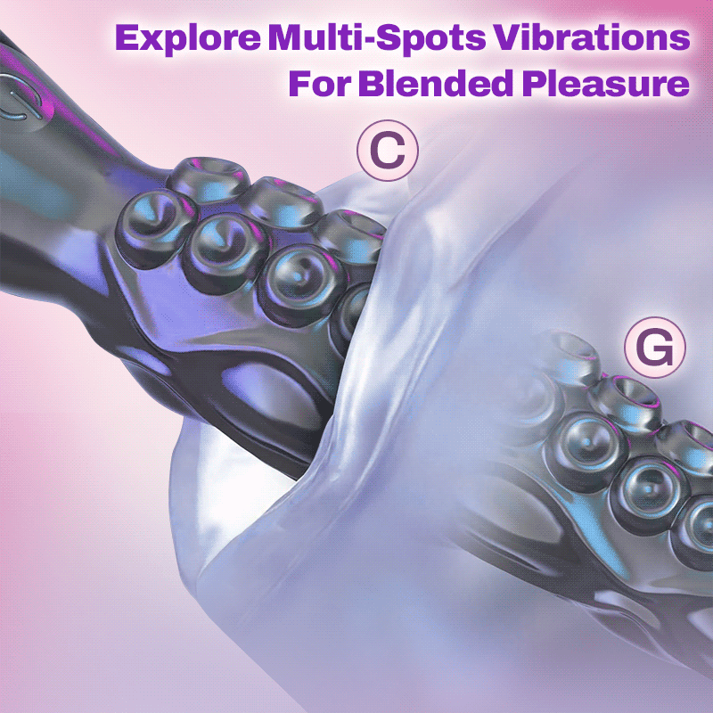 ViveVibe TentacleVibe Fantasy Dildo Vibrator for Unique Pleasure