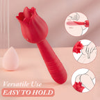 ViveFlowers Rose Vibrator for Discreet Clitoral Pleasure