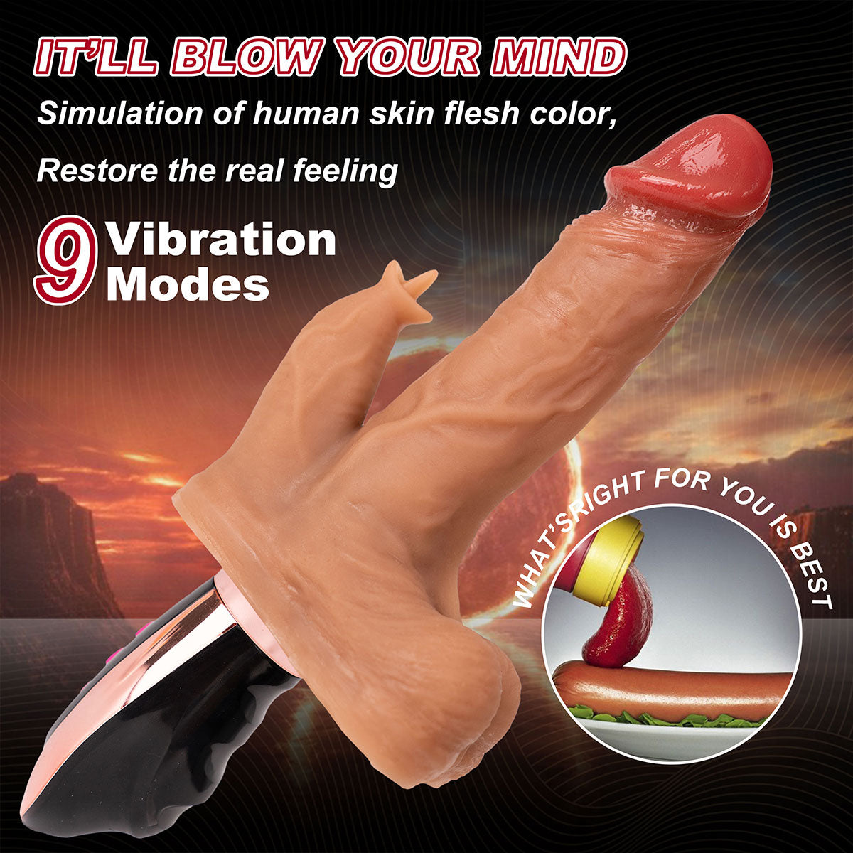 vivevibeVividJourneyDildoVibrator