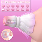 VivevibeWhiteRoseNippleClampVibrator