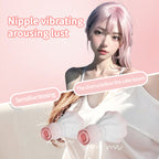 VivevibeWhiteRoseNippleClampVibrator